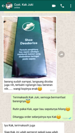 testimoni pewangi sepatu proxy shoe deodorizer wa 8 testimoni pewangi sepatu proxy shoe deodorizer wa 8